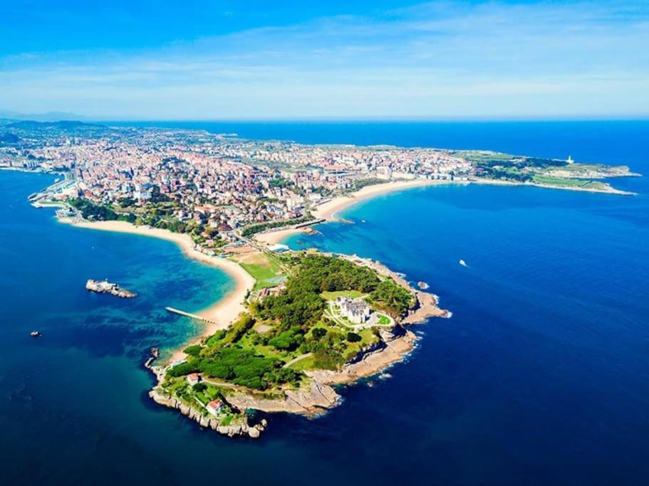 A Un Paso De La Bahia De Santander,Para 6! La Ciudad A Pie! المظهر الخارجي الصورة