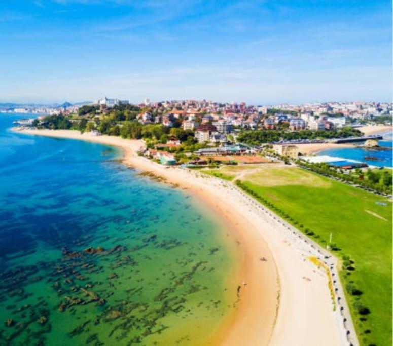 A Un Paso De La Bahia De Santander,Para 6! La Ciudad A Pie! المظهر الخارجي الصورة